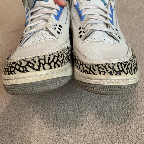 Air Jordan 3 retro mid unc ct8532-104 mens size 10 - Picture 4 of 15
